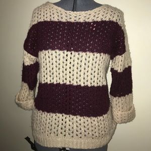 Striped Knit sweater